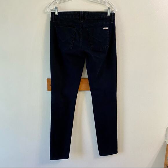 Hudson Black MidRise Denim Skinny Jeans Women’s Size 28 Made In the USA W427DKS - Picture 2 of 16